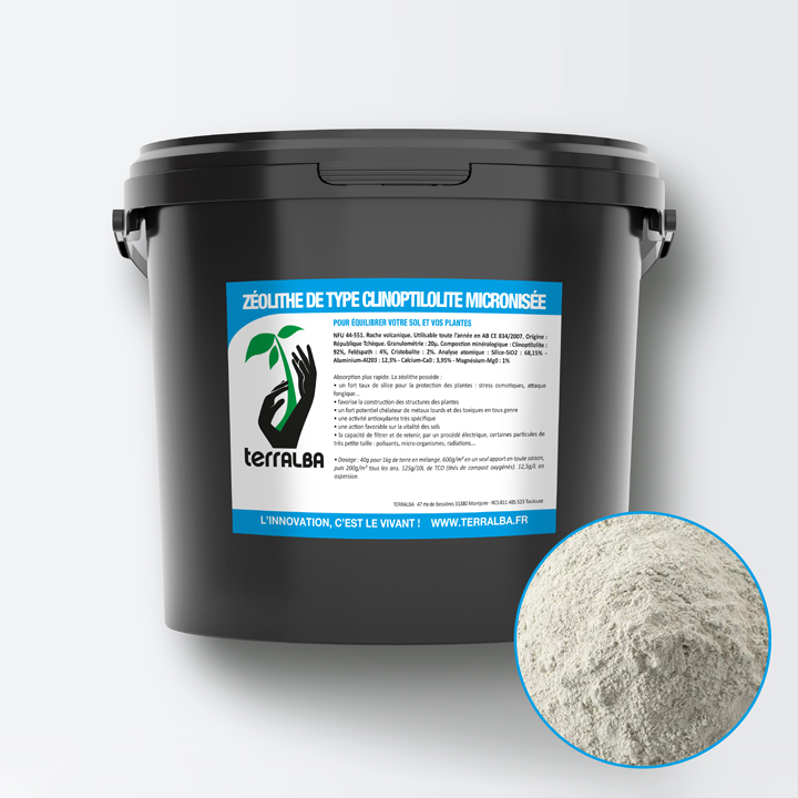 Micronized Clinoptilolite zeolite: Powerful soil remover
