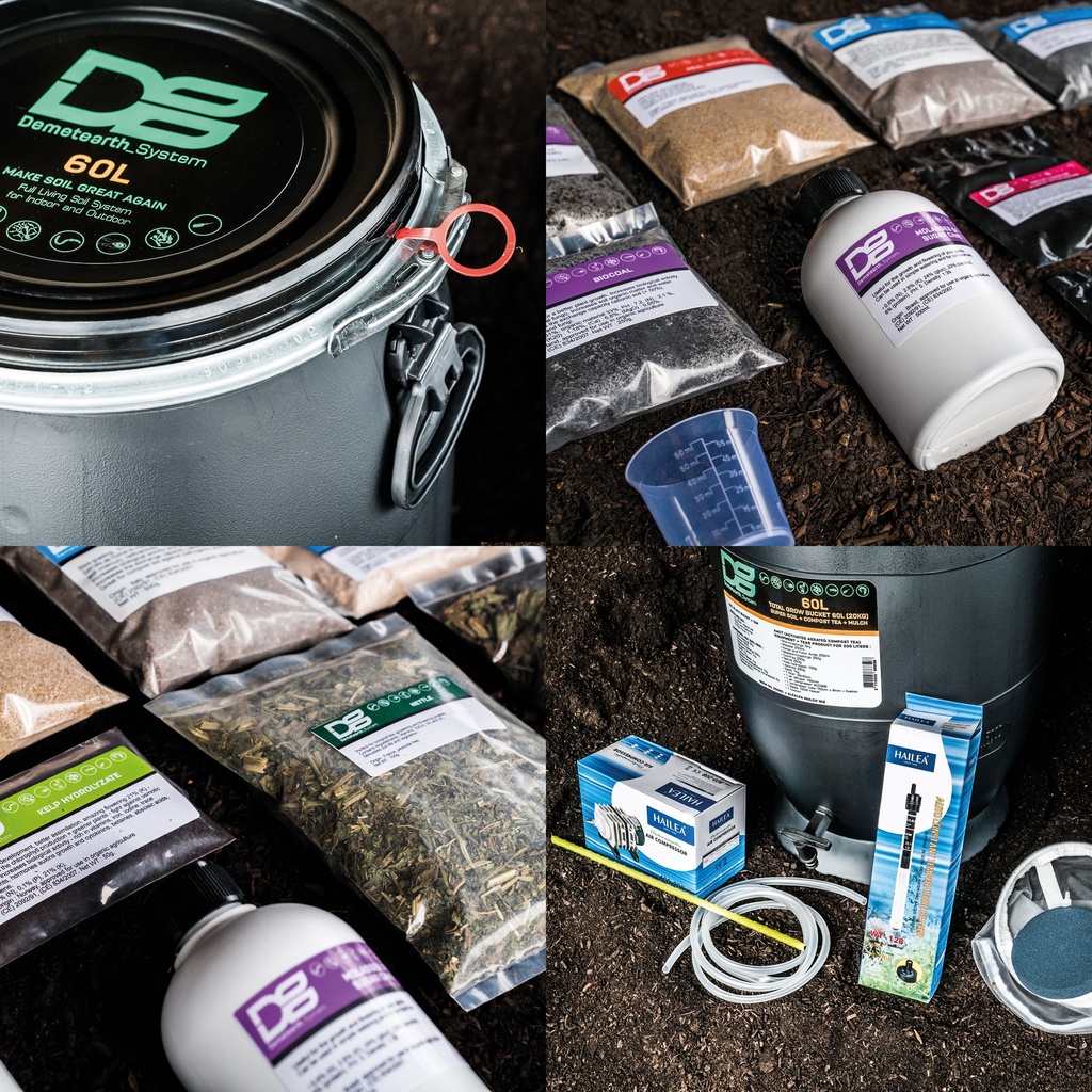 MACHINE COMPLETE TCO PRO avec pack TCO : Demetearth System 30-60-120L